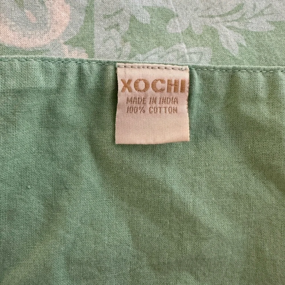 Xochi Floral 100% Cotton Table Cloth Napkins Set 6